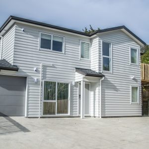 Deck with stair access